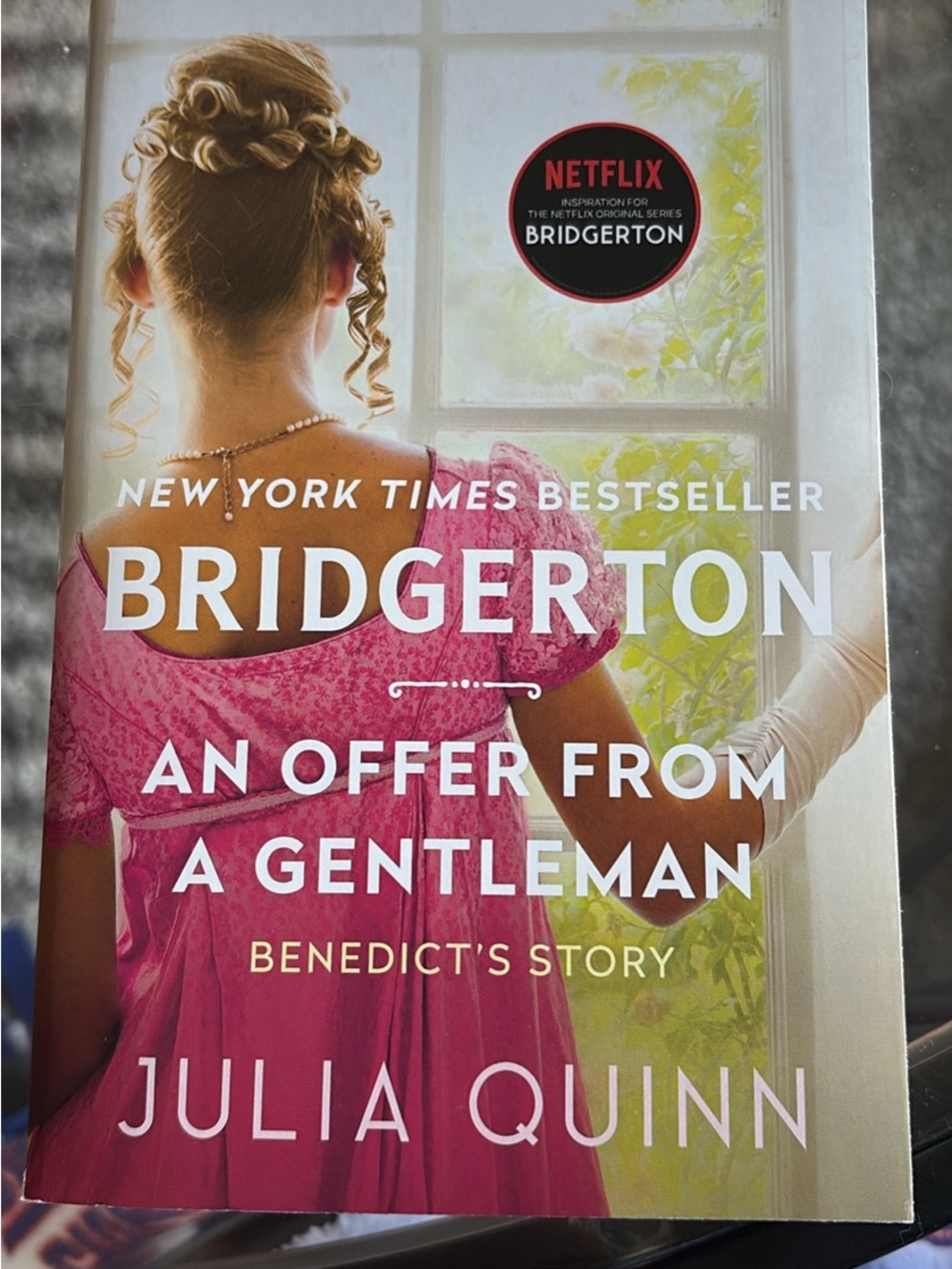 Bridgerton 'An Offer From a Gentleman' Paperback - Pink Cover